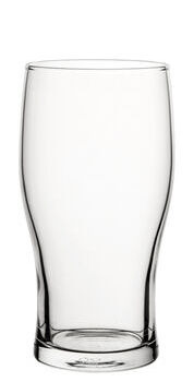 Tulip Pint Beer Glasses with beer